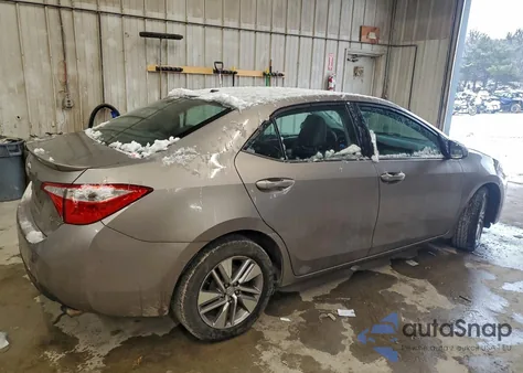 2016 Toyota Corolla Eco from USA, damaged, VIN 2T1BPRHE1GC684369